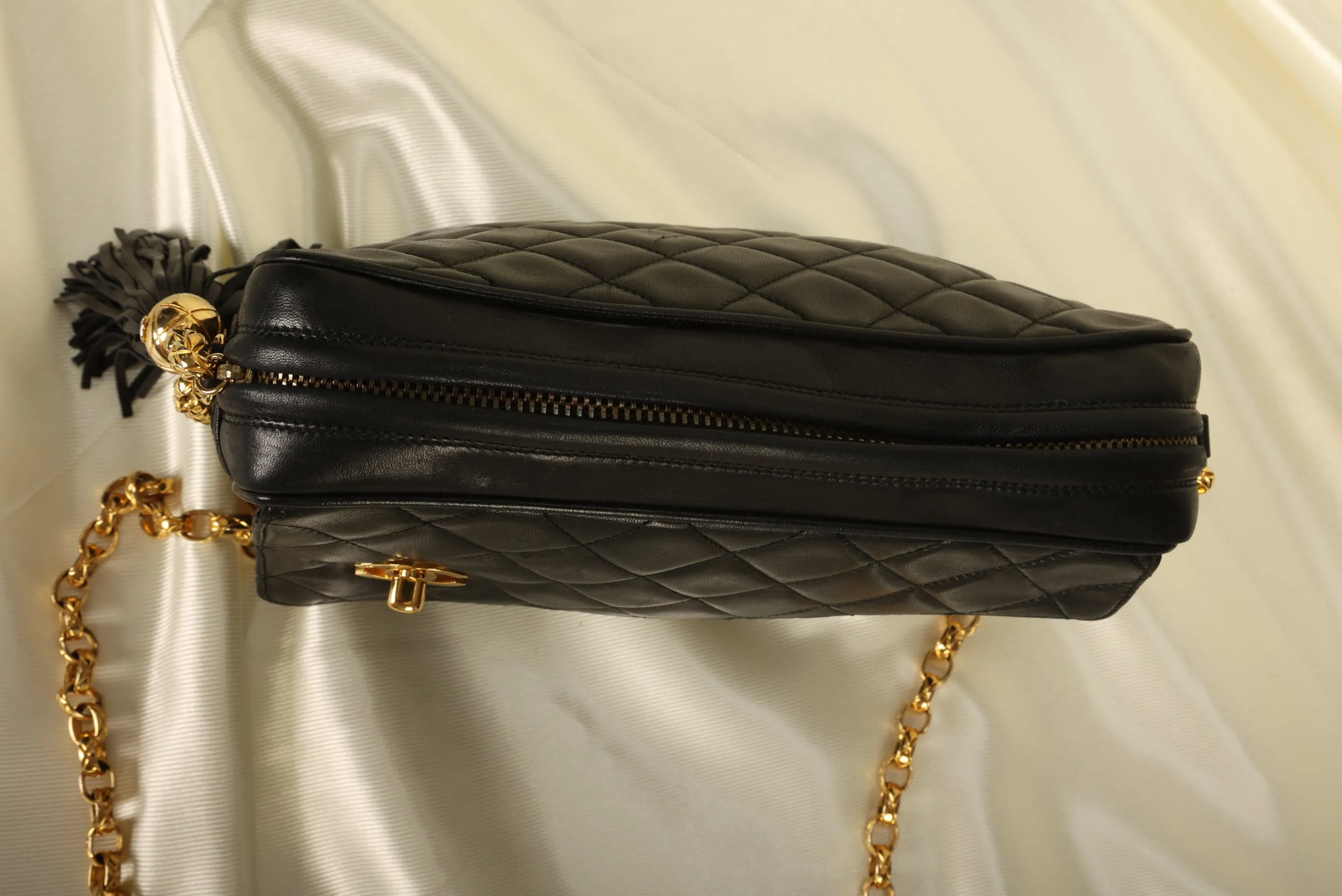 Chanel Lambskin Bijoux Chain Camera Bag