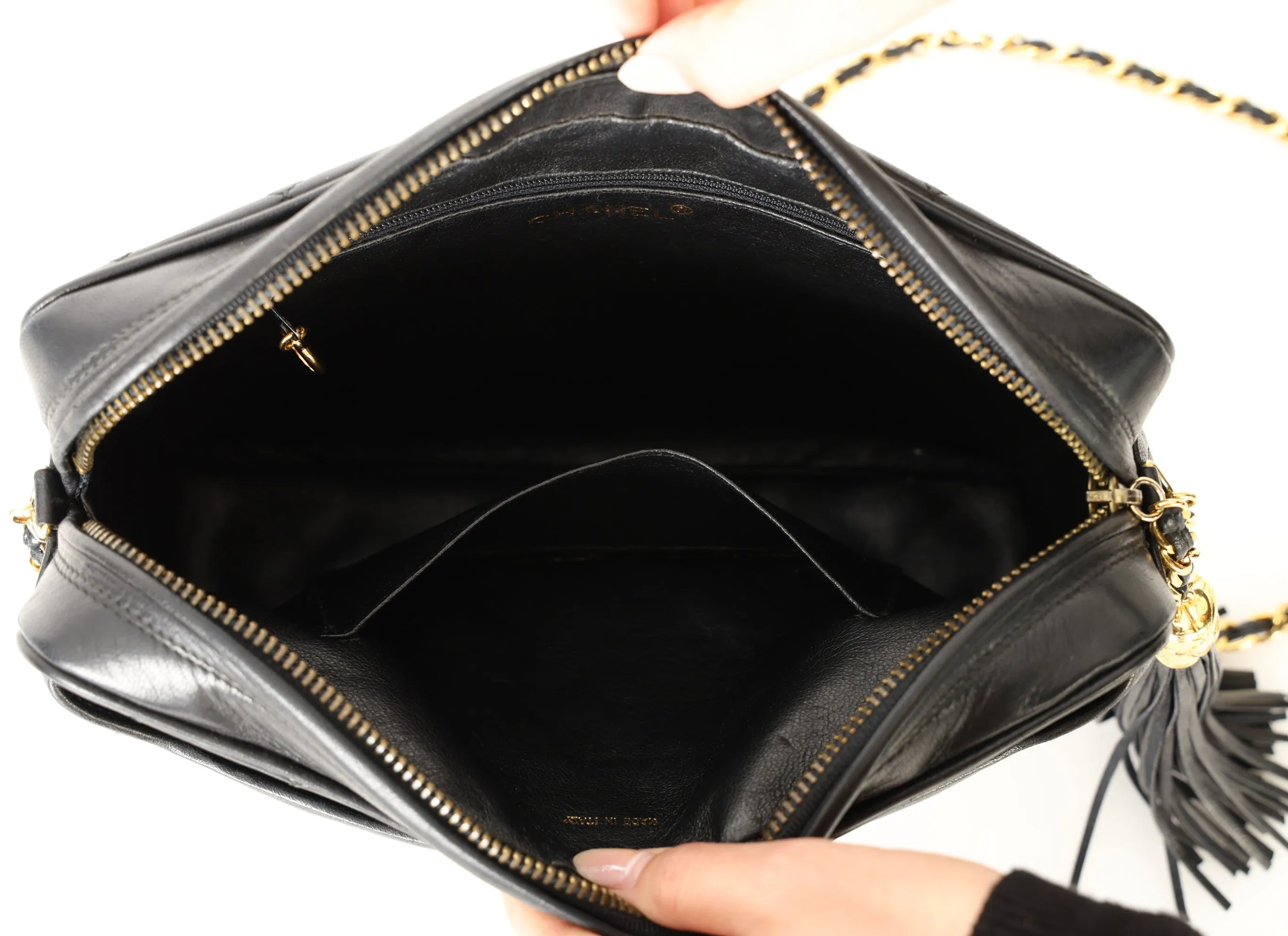 Chanel Lambskin Camera Bag
