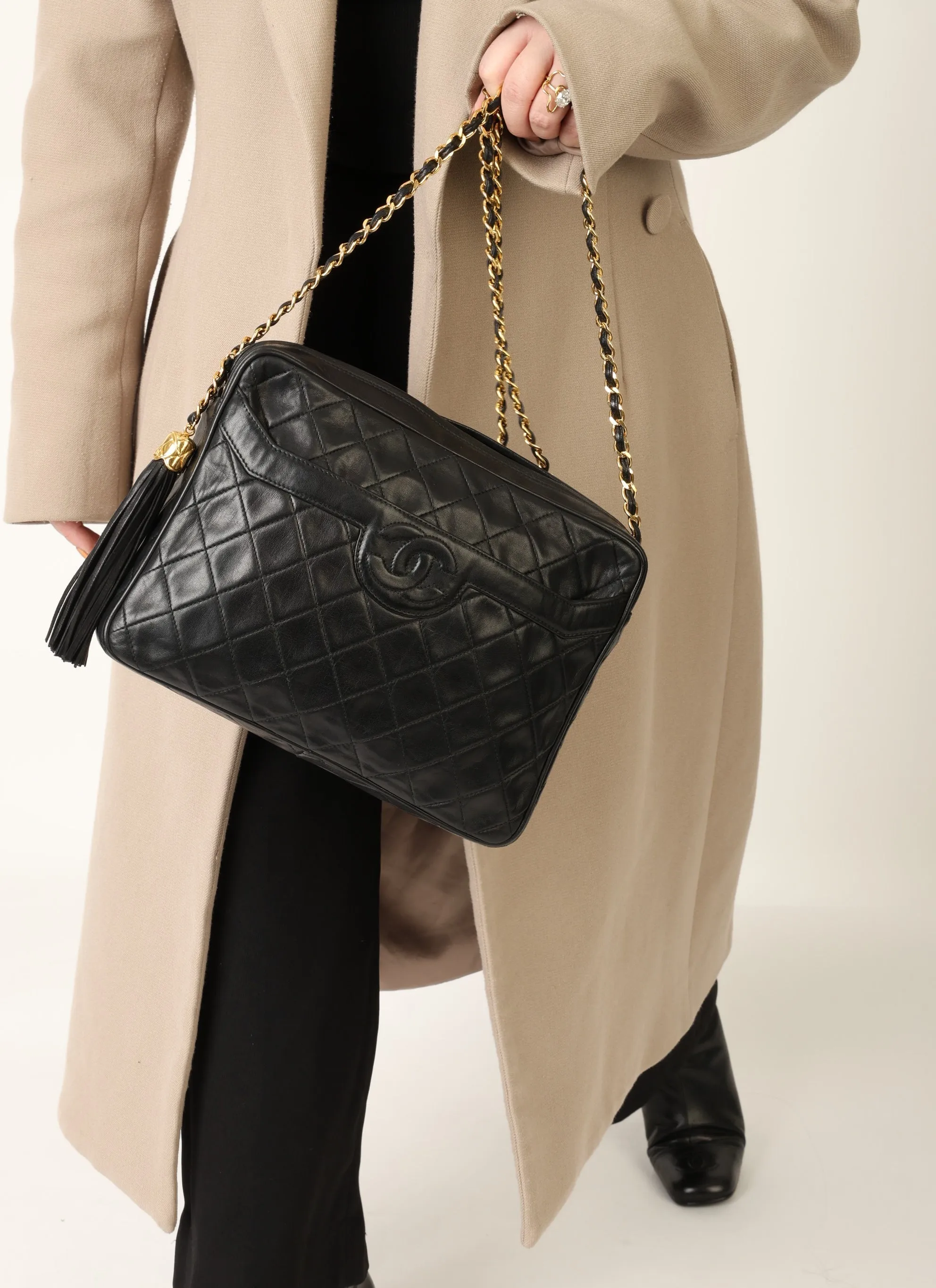 Chanel Lambskin Camera Bag