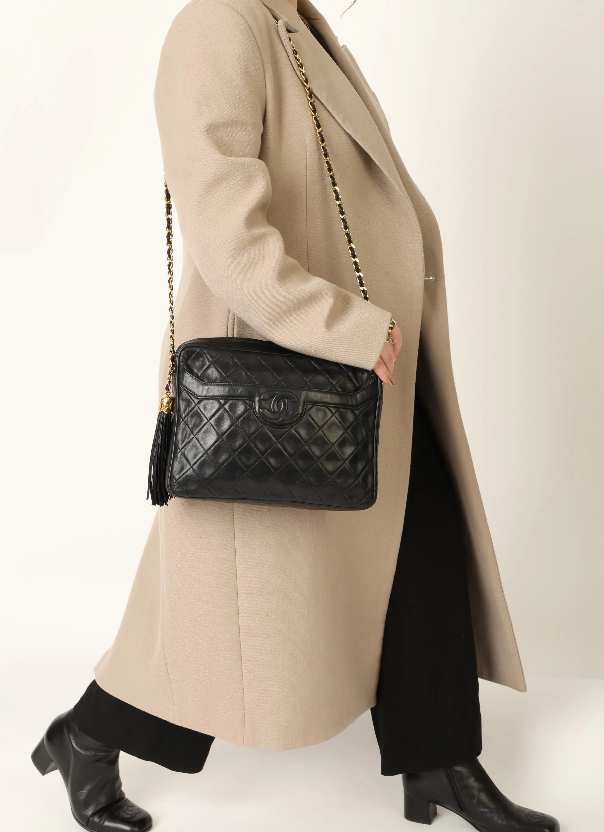 Chanel Lambskin Camera Bag
