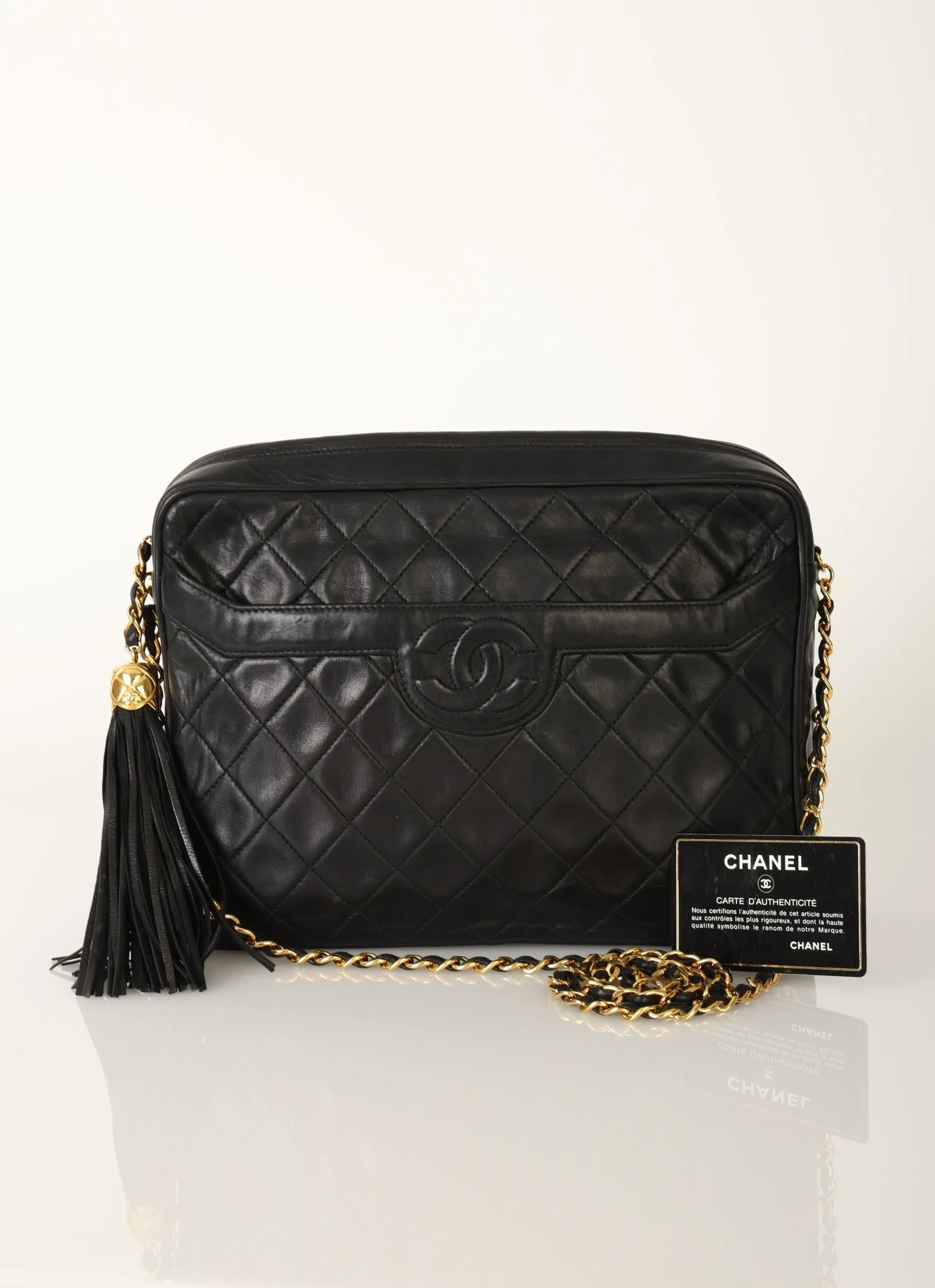 Chanel Lambskin Camera Bag