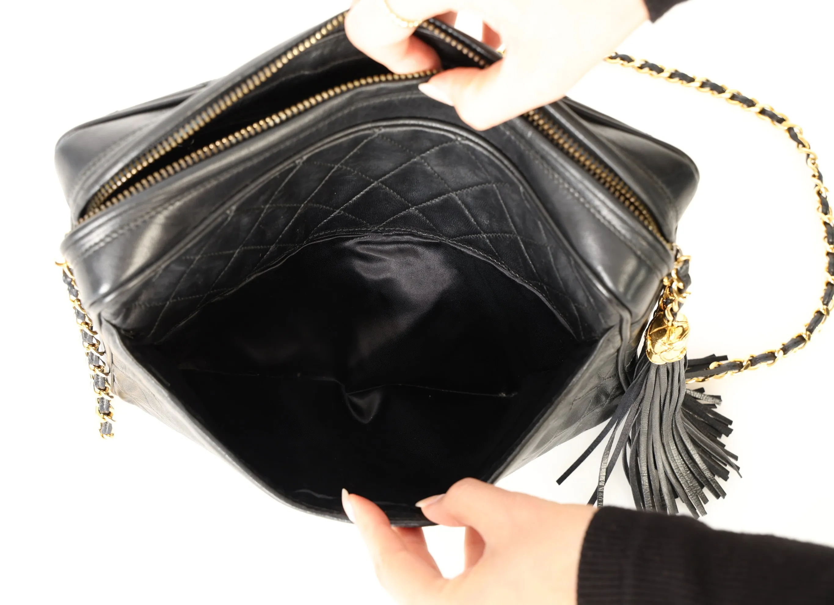 Chanel Lambskin Camera Bag