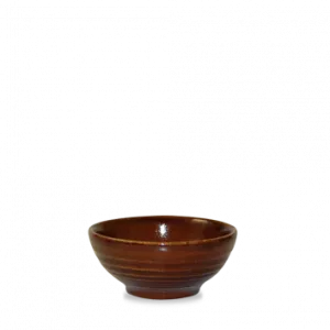CHURCHILL SUPER VITRIFIED RIPPLE SNACK BOWL - 6OZ 10.4 CM