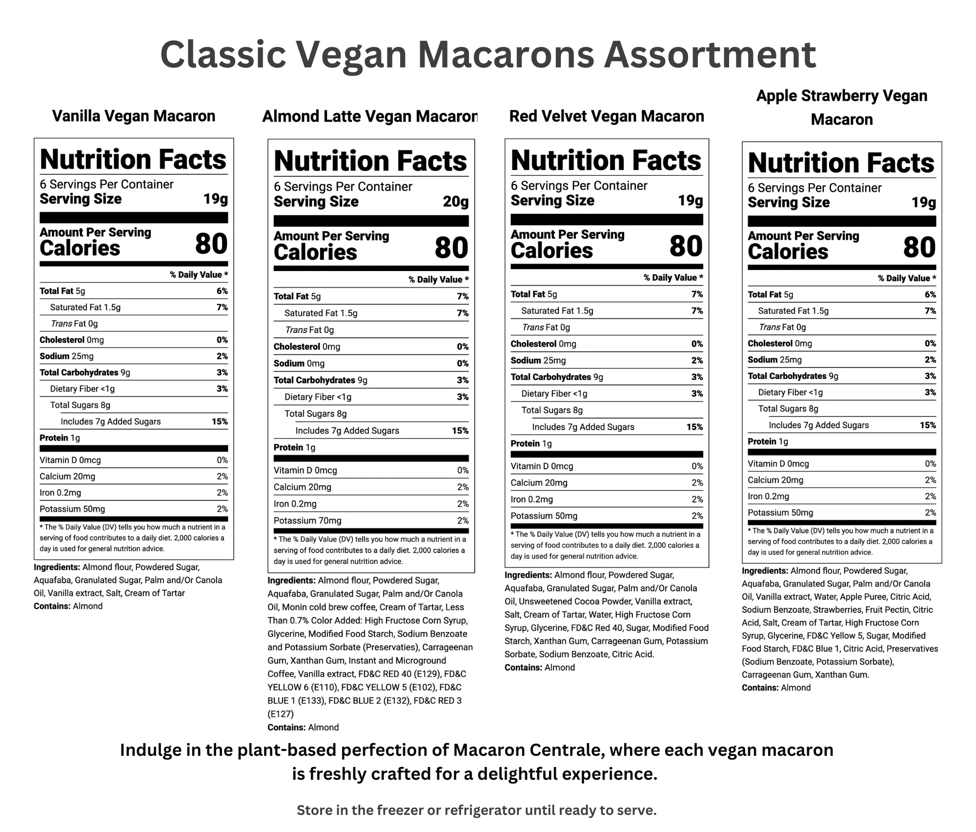 Classic Vegan Macaron Assortment