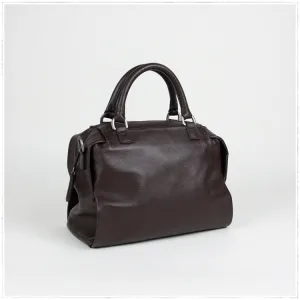 Classic Womens Coffee Work Leather Handbag Purse Leather Coffee Work Shoulder Bag Handbag Purse for Ladies
