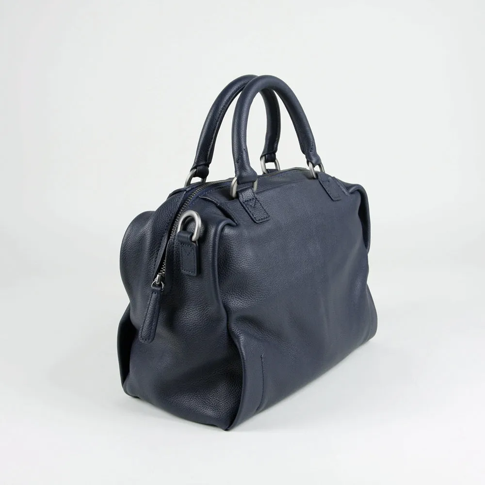 Classic Womens Coffee Work Leather Handbag Purse Leather Coffee Work Shoulder Bag Handbag Purse for Ladies