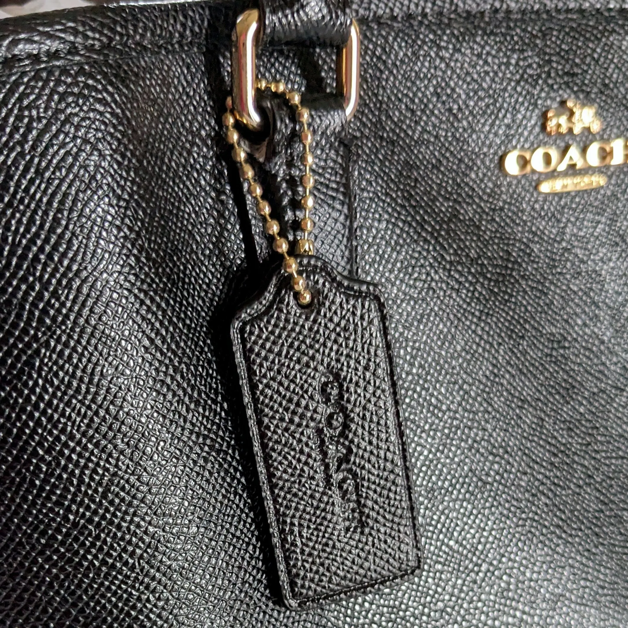 Coach Margot Small Carryall in Black
