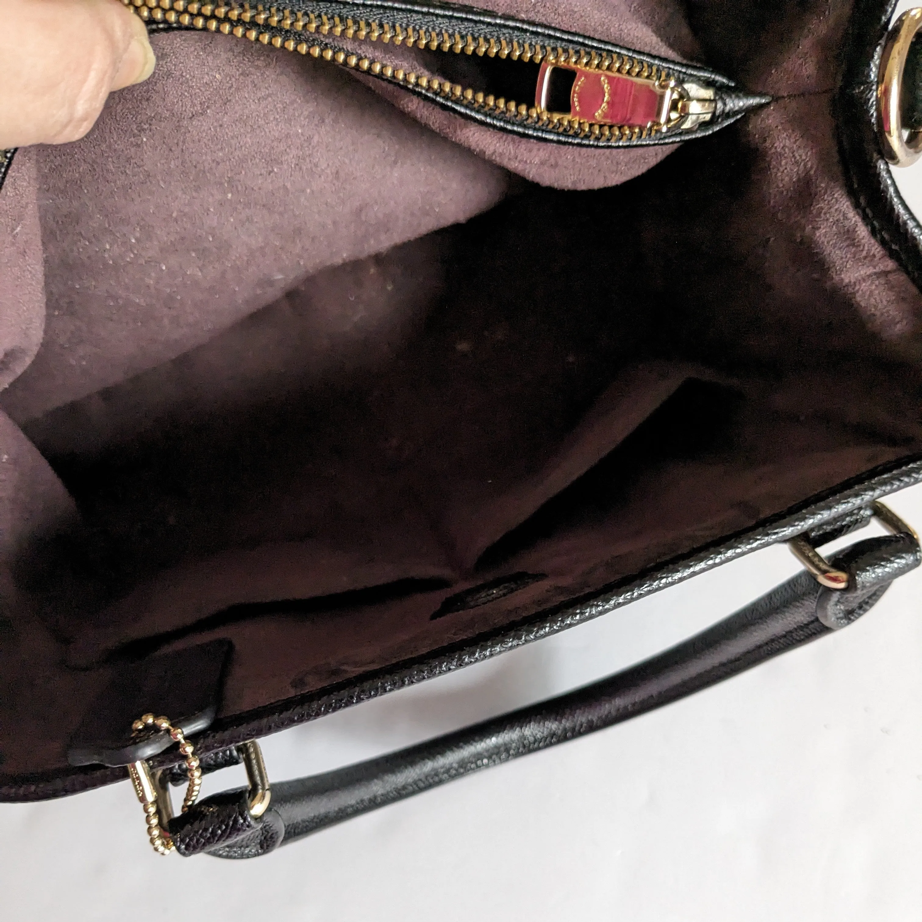 Coach Margot Small Carryall in Black