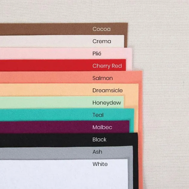 Crema Pure Wool Felt