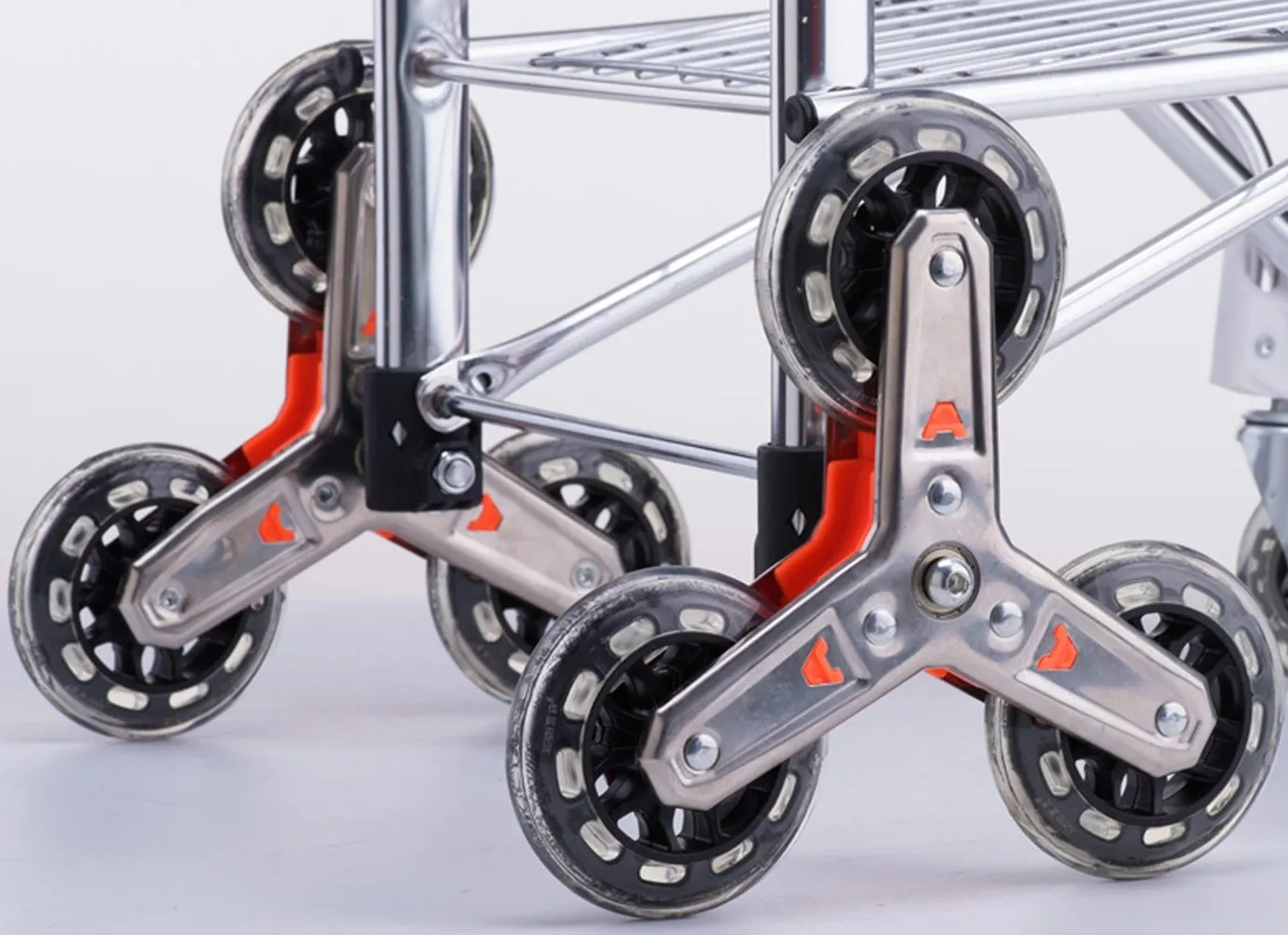 CRONY 8 Wheels Dual Purpose Shopping Cart Wheels Dual Purpose Shopping Cart Lightweight Shopping Trolley Bag With Seat