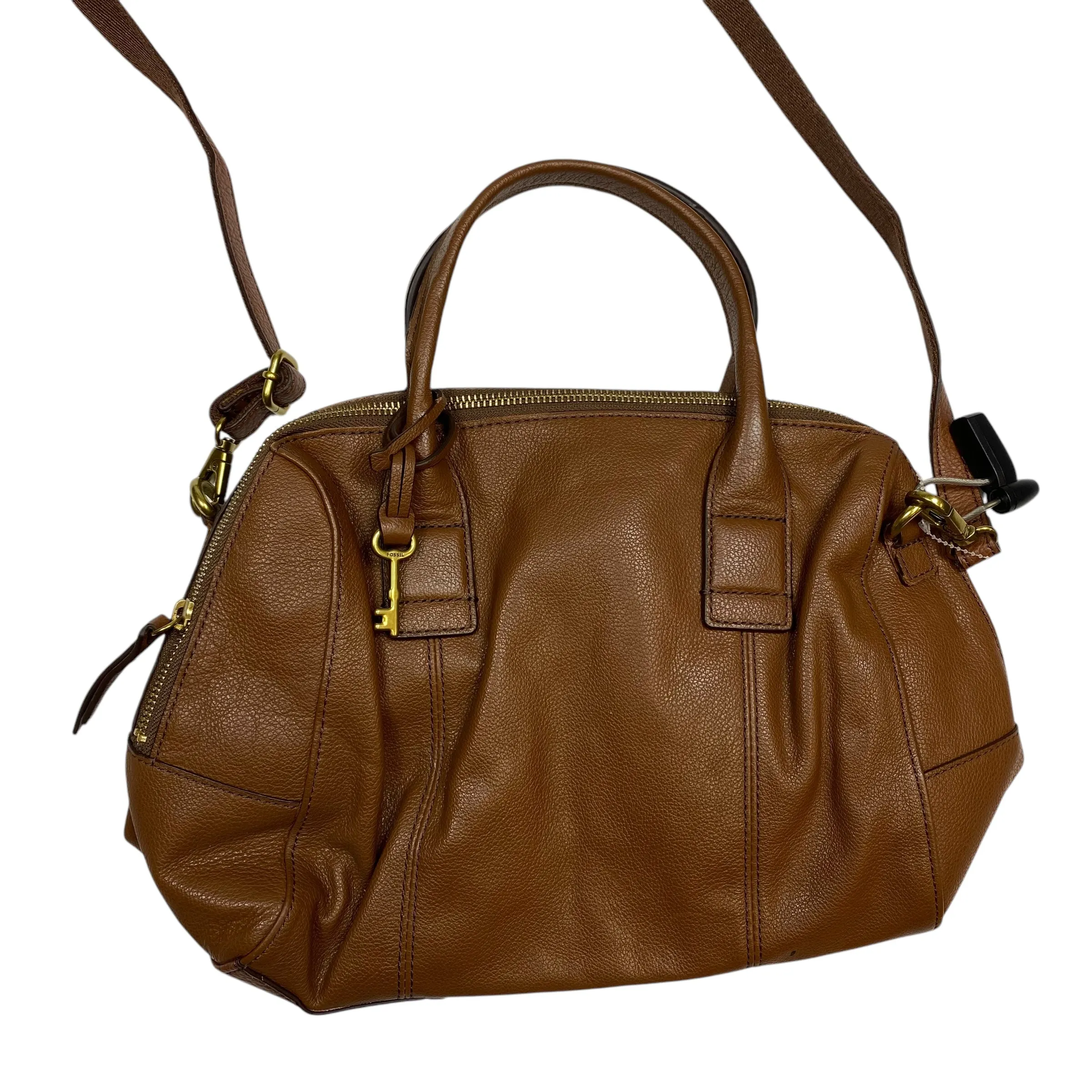 Crossbody Leather By Fossil  Size: Medium