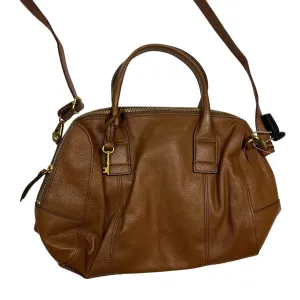 Crossbody Leather By Fossil  Size: Medium