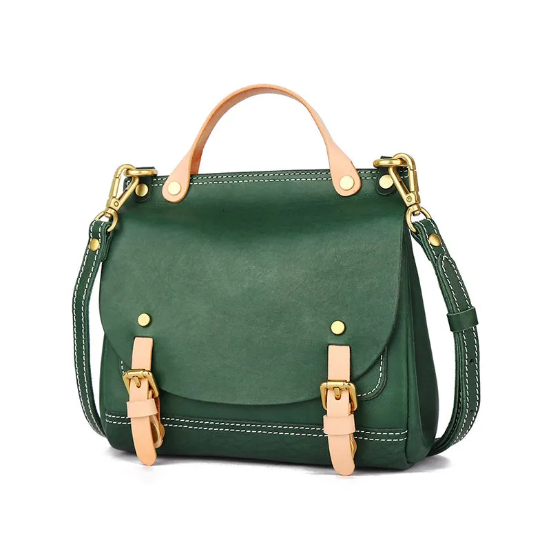 Cute Womens Small Leather Book Bag Shoulder Handbags For Women