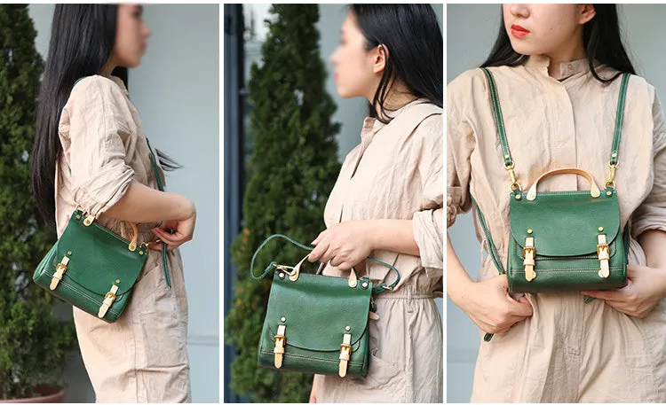 Cute Womens Small Leather Book Bag Shoulder Handbags For Women