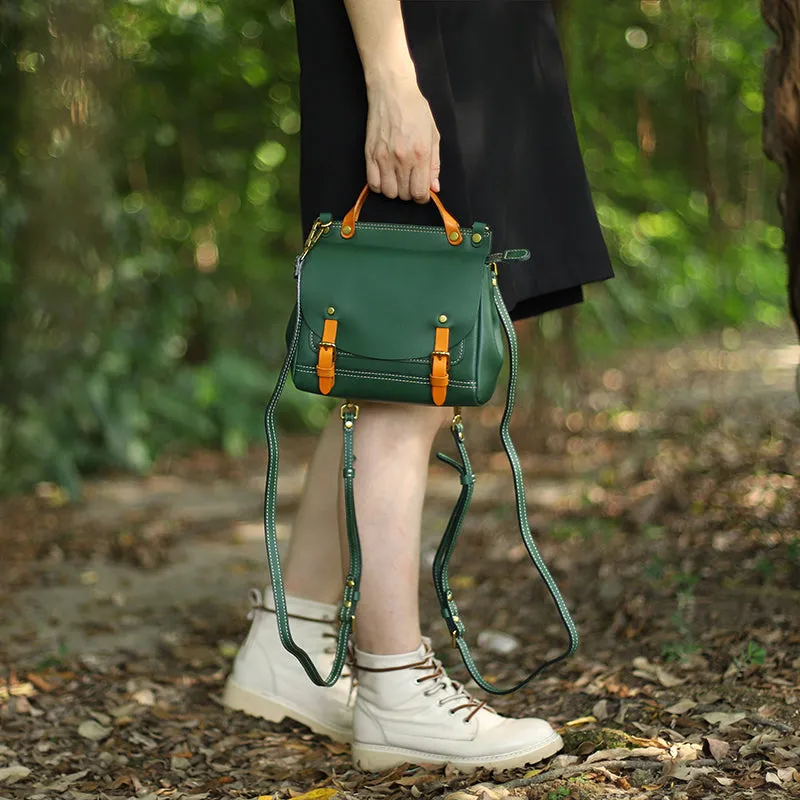 Cute Womens Small Leather Book Bag Shoulder Handbags For Women