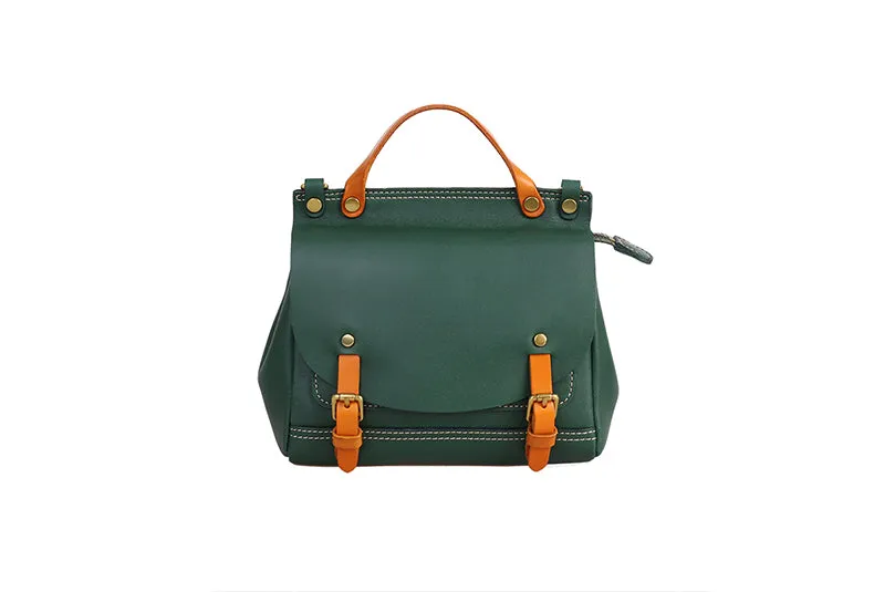 Cute Womens Small Leather Book Bag Shoulder Handbags For Women