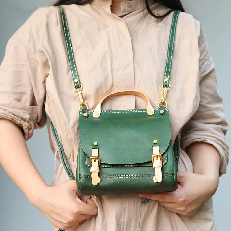 Cute Womens Small Leather Book Bag Shoulder Handbags For Women