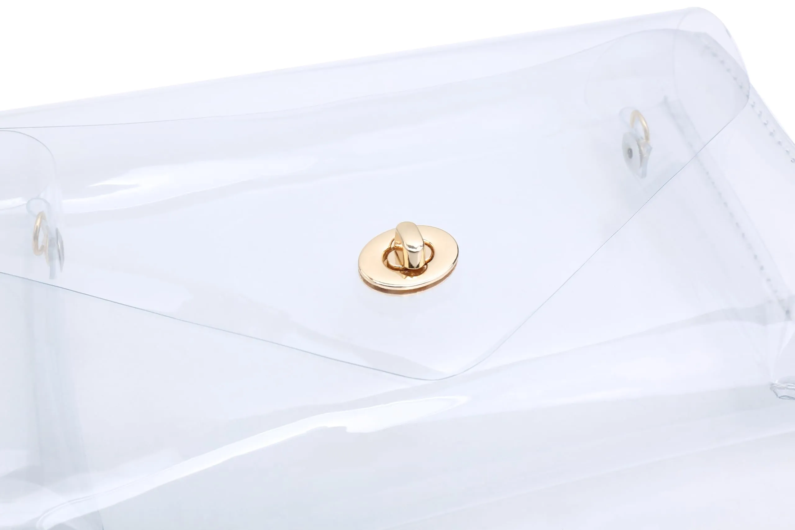 Dasein Clear Evening Clutch Purse Handbag for Women Stadium Clear Bag for Concerts Prom Party Wedding