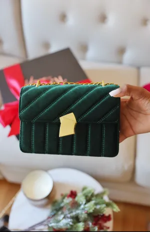 DORONA Handbag - Emerald Green