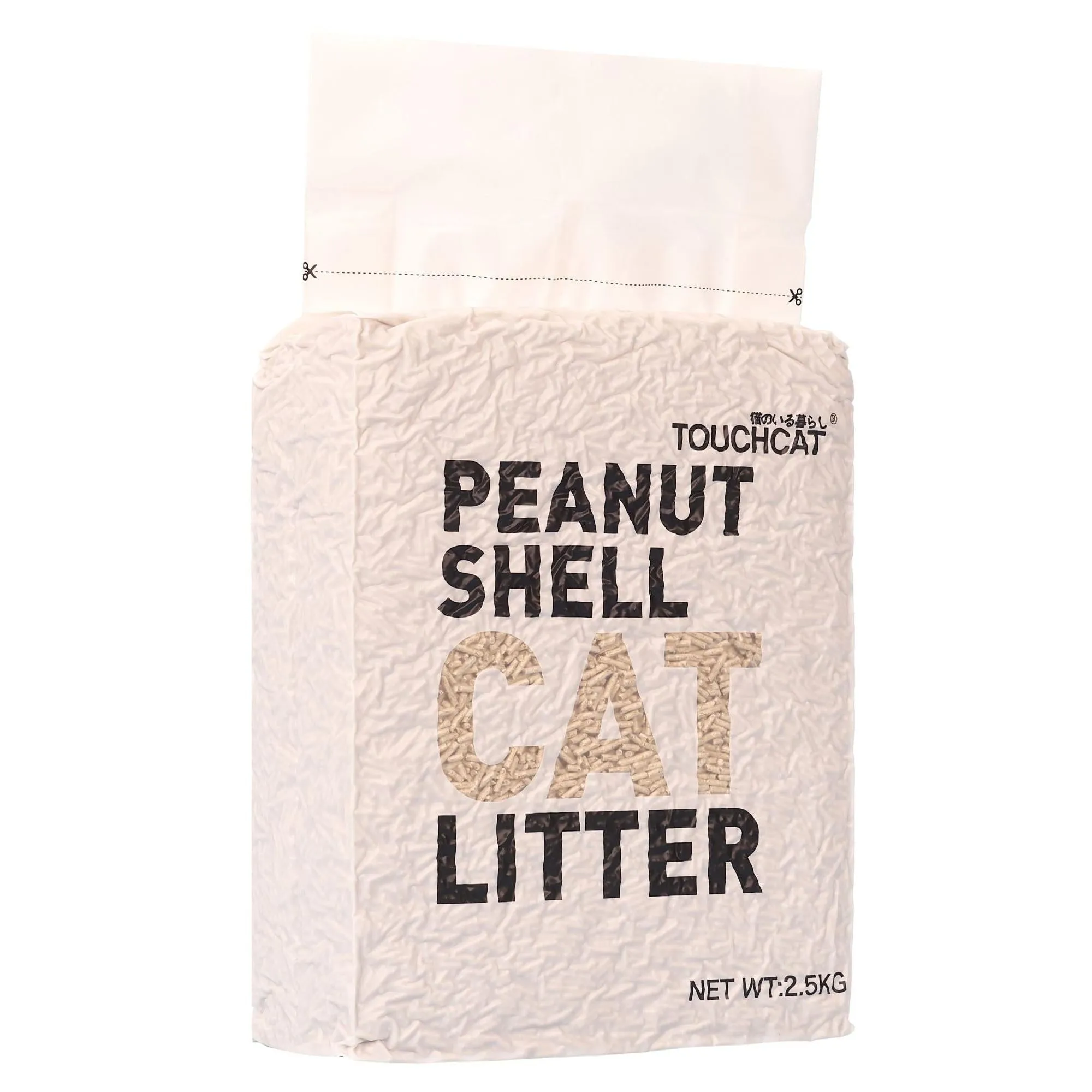 Eco-friendly high-clumping cat litter