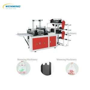 Eco-friendly Plastic Bag Making Machine Non Woven Fabric Bag Making Machine