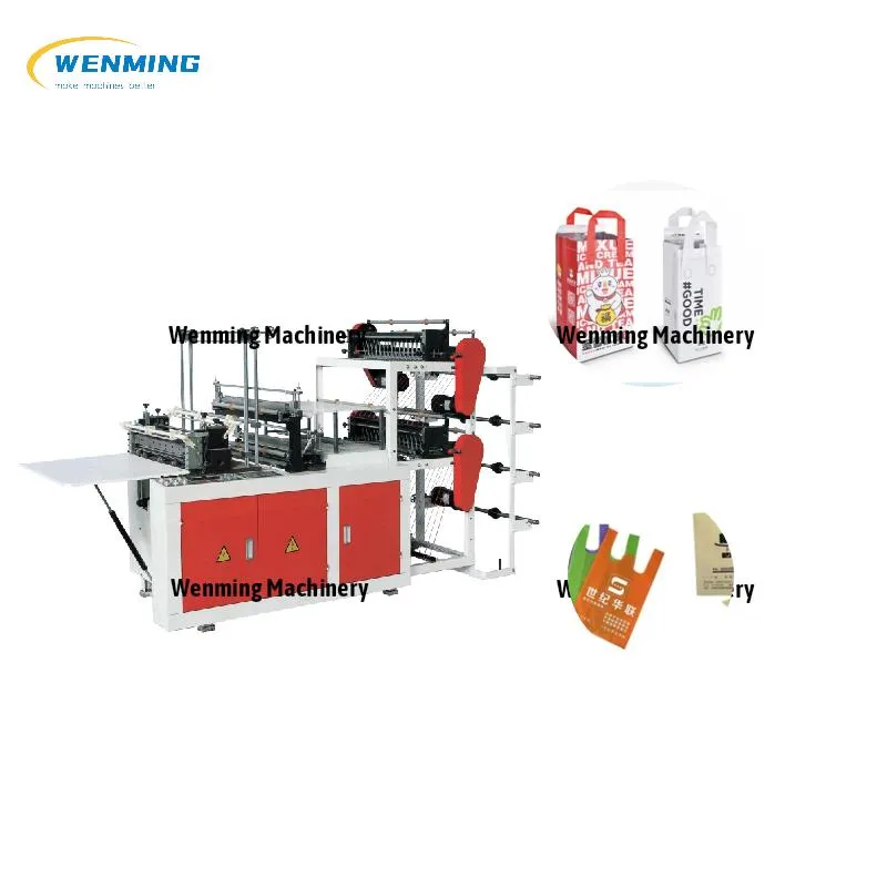 Eco-friendly Plastic Bag Making Machine Non Woven Fabric Bag Making Machine
