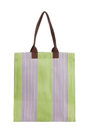 Eco Woven Market Shopping Bag in Doge, Pearl, Primrose & Grass