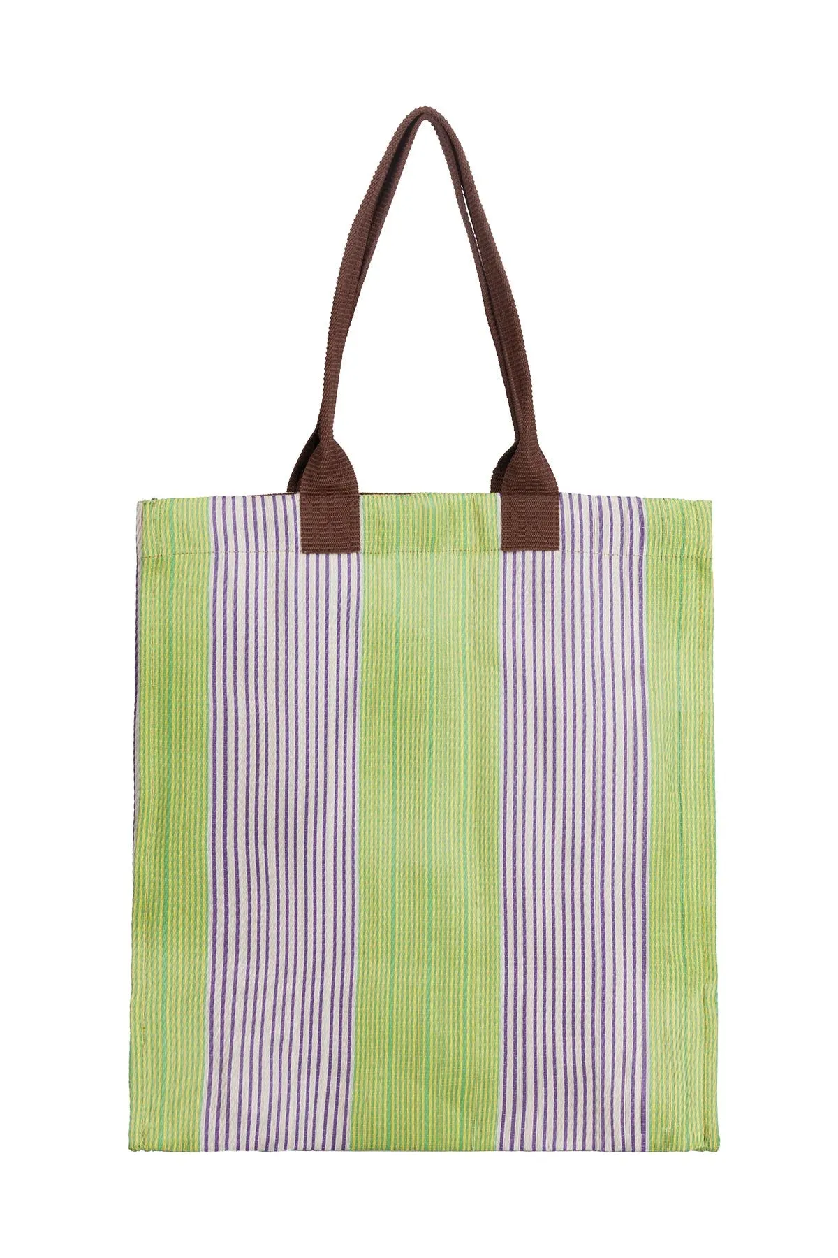 Eco Woven Market Shopping Bag in Doge, Pearl, Primrose & Grass