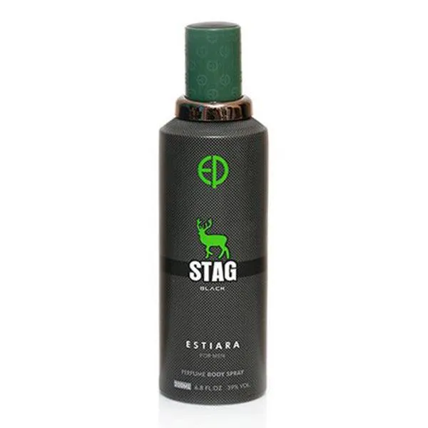 Estiara Stag Black Body Spray 200ml
