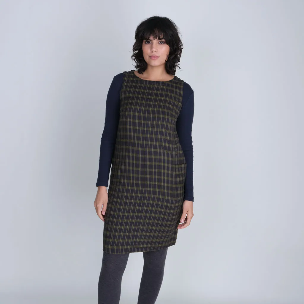 Eva Pinafore Dress