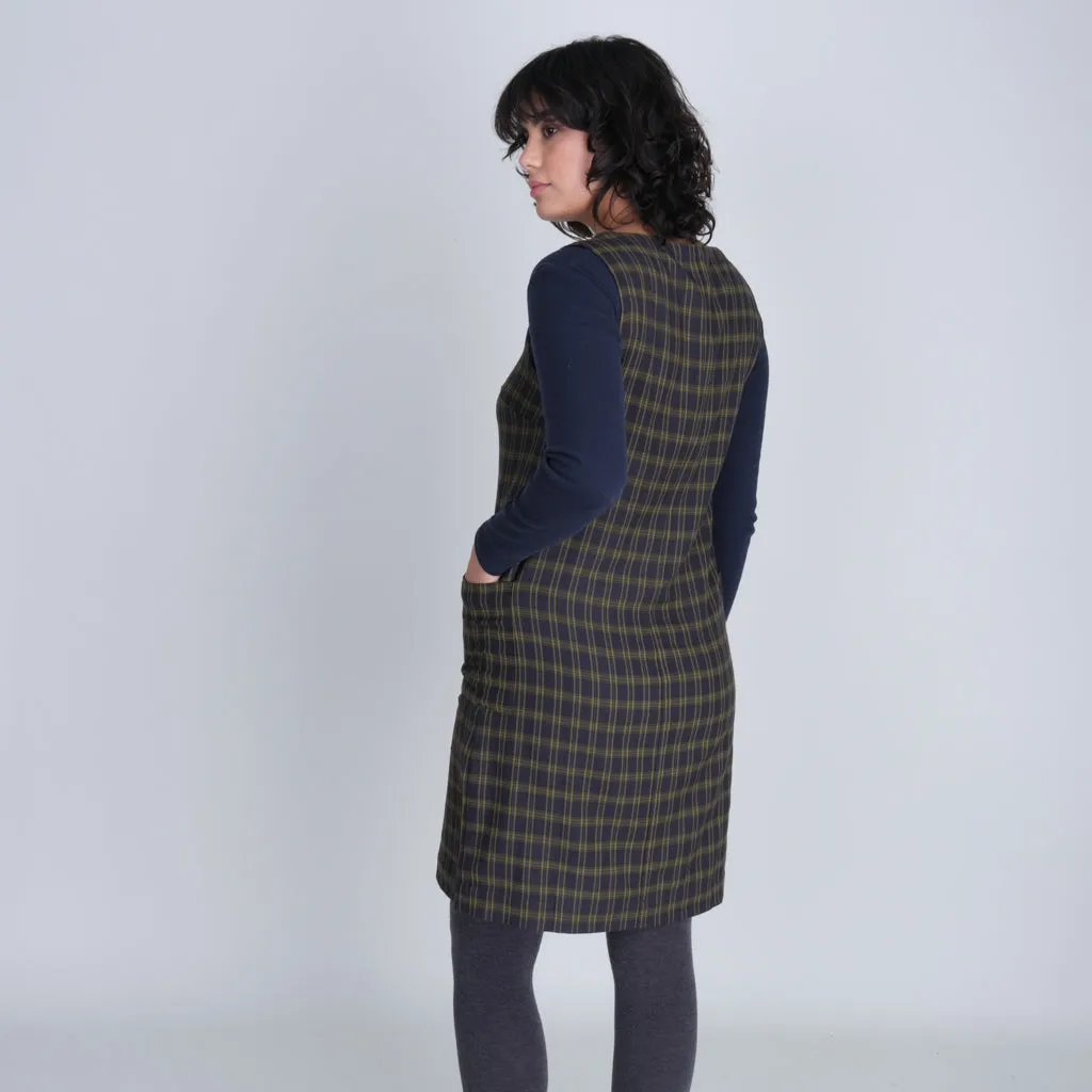 Eva Pinafore Dress