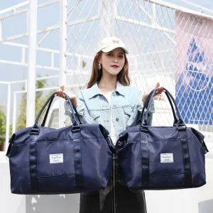 Fashion Ladies Portable Travel Bags Sports Fitness Gym Bags For Women Large-capacity Ultra-lightweight Storage Bags 2021
