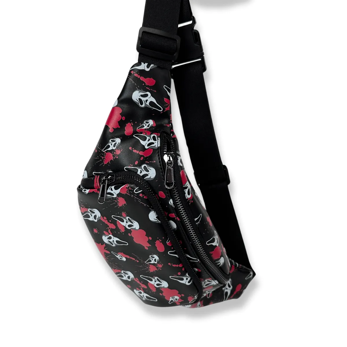 Father Death Fanny Pack with Blood Splatter Lining