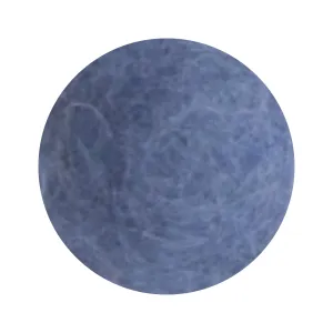 Felt Flowers - Blossom Medium (3.5cm) - Blue