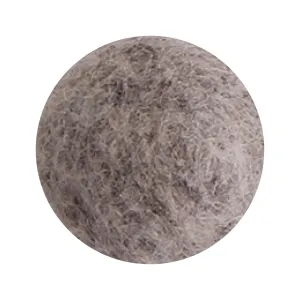 Felt Flowers - Blossom Small (2cm) - Grey (Muted)