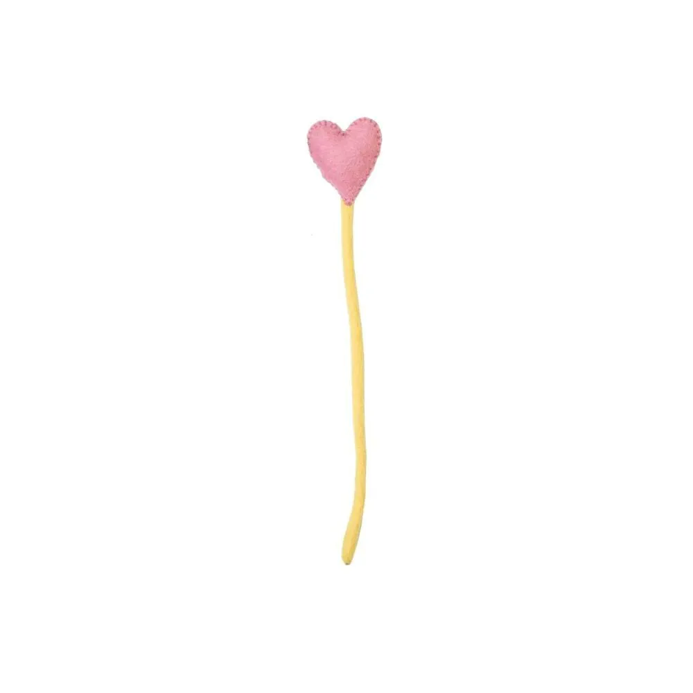 Felt Heart Stem - Pick Your Favorite