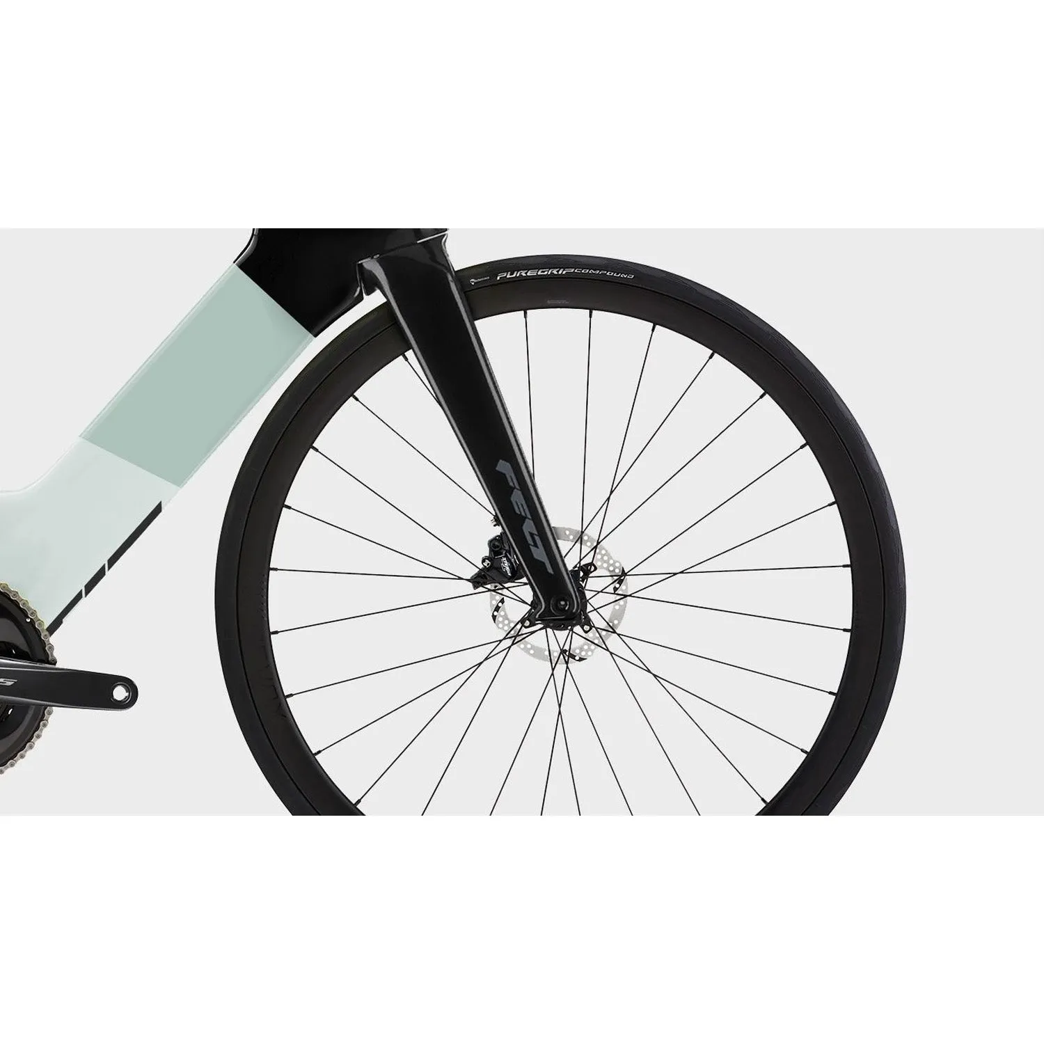 Felt IAX Advanced 105, Time Trail Bike, Sage White
