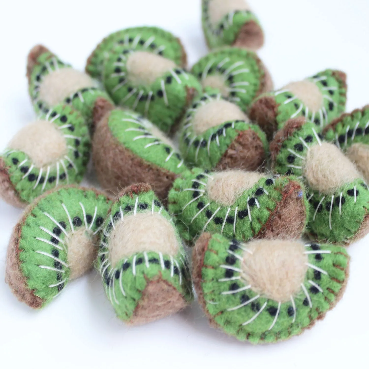 Felt Kiwi Fruit Sliced