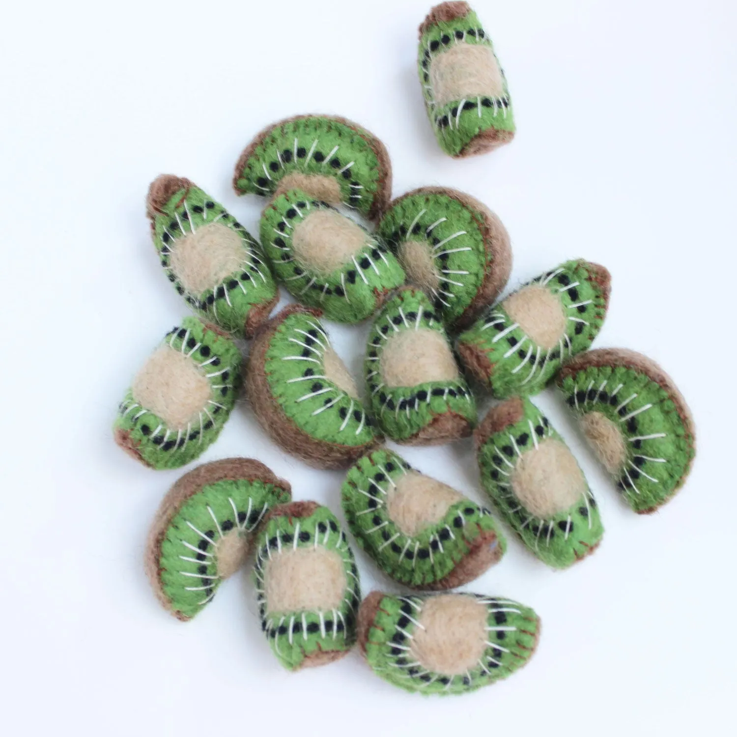 Felt Kiwi Fruit Sliced