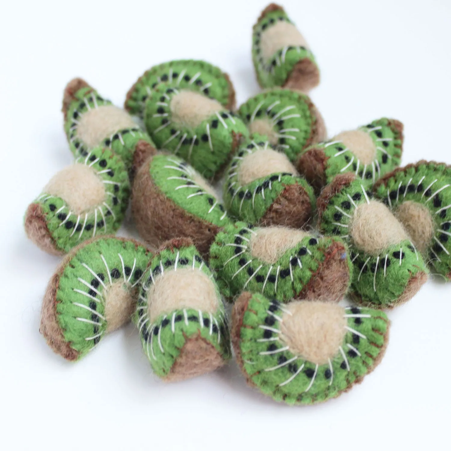 Felt Kiwi Fruit Sliced