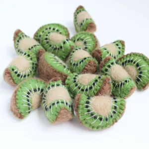 Felt Kiwi Fruit Sliced