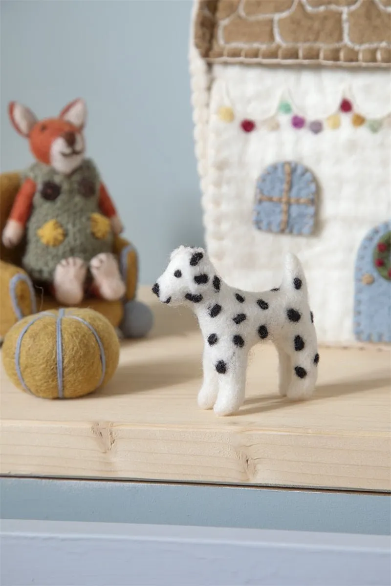 Felted Dalmatian by Én Gry & Sif