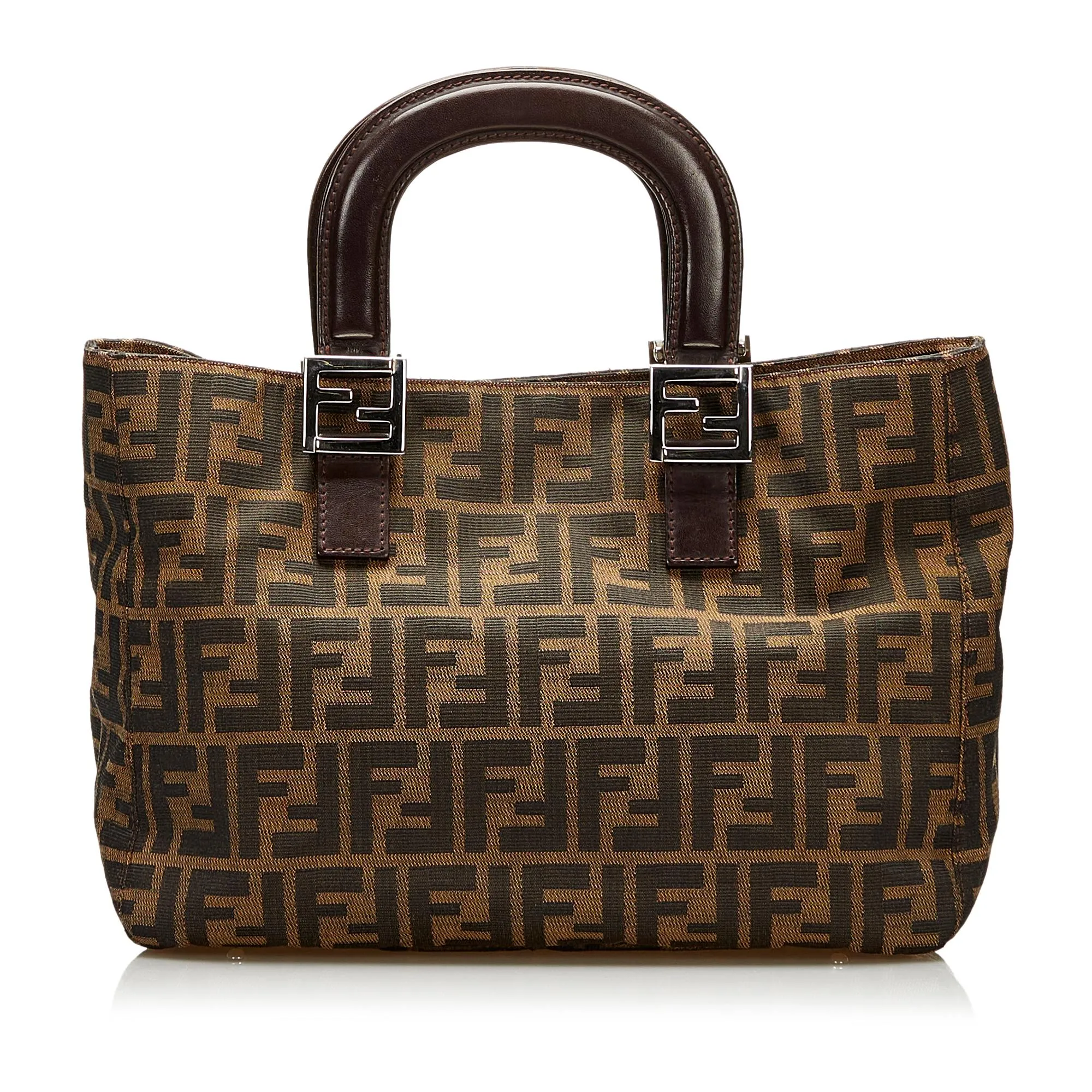 Fendi Zucca Canvas Handbag (SHG-35839)