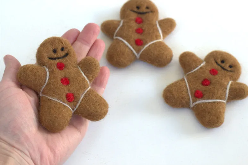 Gingerbread Men Christmas Shapes