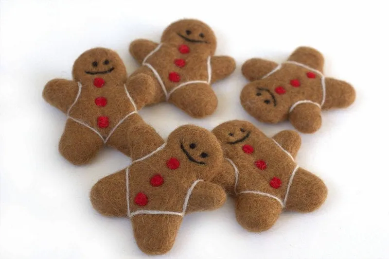 Gingerbread Men Christmas Shapes