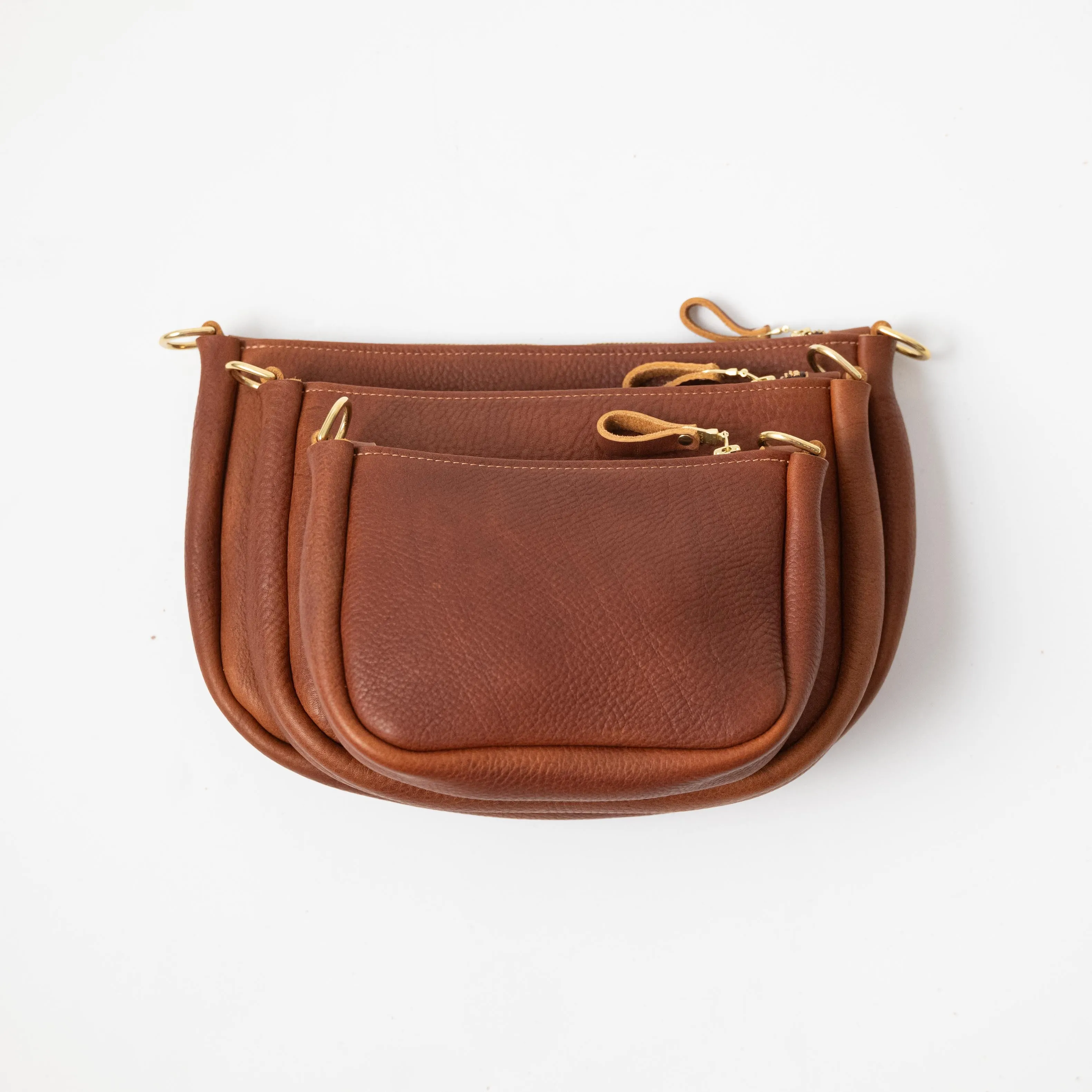 Glossy Purple Medium Crossbody Bag Bundle