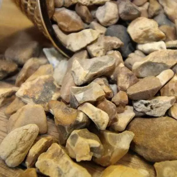 Golden Gravel Chippings Sample