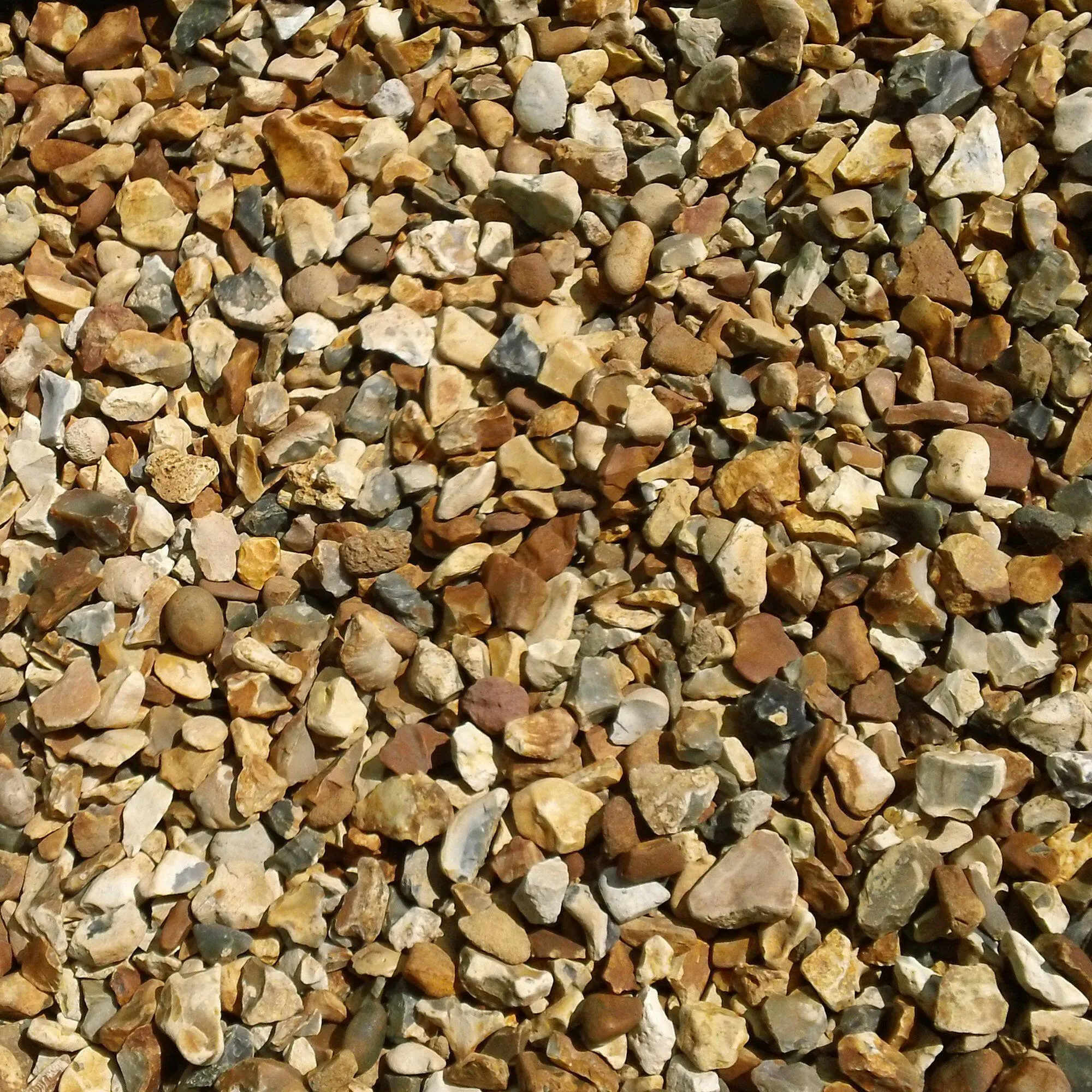 Golden Gravel Chippings Sample