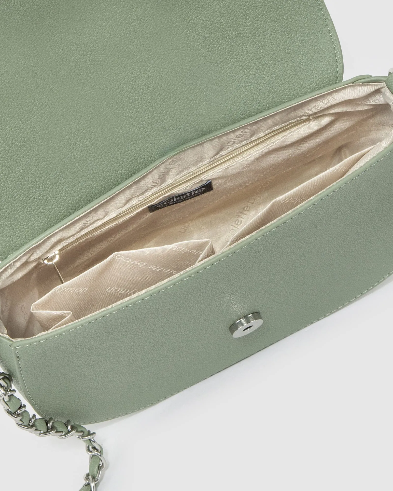 Green Sadie Saddle Bag