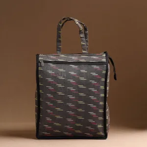 Grey - Handcrafted Cotton Shopping Bag 09